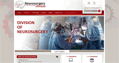 Desktop Screenshot of ottawaneurosurgery.com